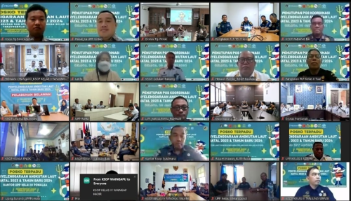 POSKO ANGKUTAN LAUT NATAL 2023 DAN TAHUN BARU 2024 DITUTUP POSKO ANGKUTAN LAUT NATAL 2023 DAN TAHUN BARU 2024 DITUTUP