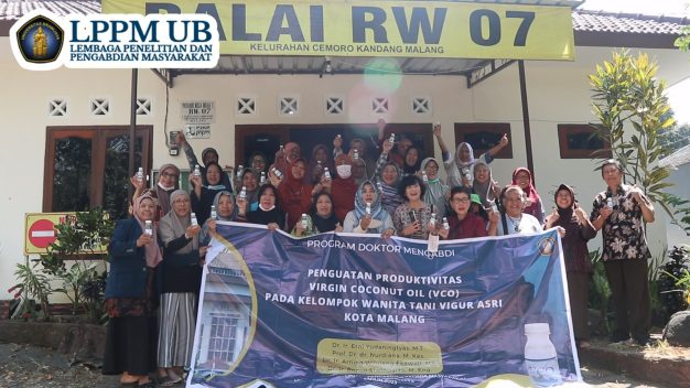 Doktor Mengabdi UB Kuatkan Produktivitas VCO di Cemorokandang Malang
