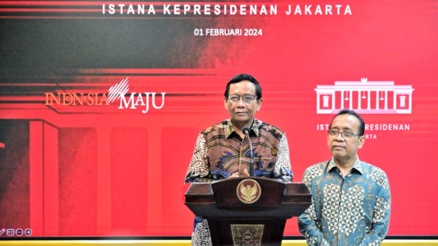 Presiden Jokowi Terima Surat Pengunduran Diri Mahfud Md