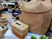 Produk Binaan Dekranasda, Anyaman Rotan Kayu Merah HSU Jadi Daya Tarik di Inacraft 2024