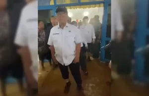Dilanda Hujan Deras, Ruang Tunggu VIP Bandara Mopah Merauke Tergenang Banjir