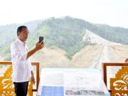 Presiden Jokowi Tinjau Progres Pembangunan Bendungan Bulango Ulu, Optimis Rampung Akhir Tahun 2024