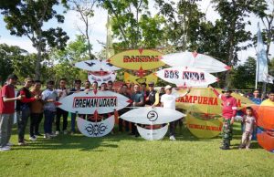 Kadis Porapar Banyuasin Resmi Buka Festival Layang-Layang Dalam Rangka HUT Banyuasin Ke-22 Tahun