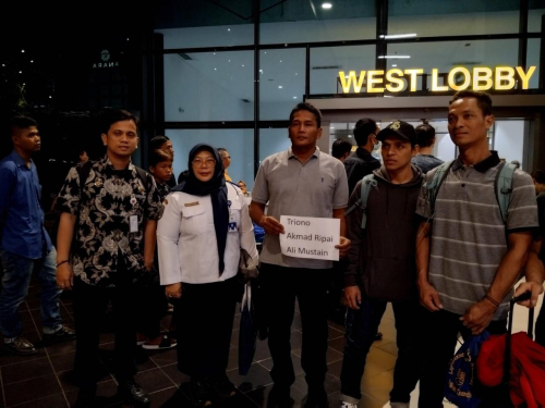 Ditjen Perhubungan Laut Fasilitasi Pemulangan 3 Abk Indonesia Korban Kecelakaan Kapal Fv Argos Georgia Ditjen Perhubungan Laut Fasilitasi Pemulangan 3 Abk Indonesia Korban Kecelakaan Kapal Fv Argos Georgia