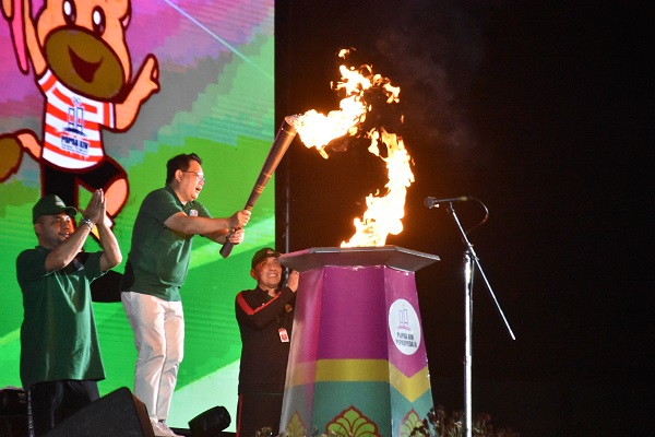 Pembukaan Popda XIV dan Peparpeda II Jatim 2024 di Bangkalan Meriah