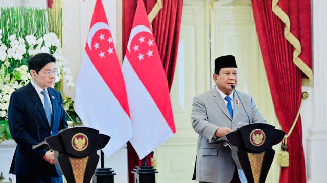 Presiden Prabowo Subianto Apresiasi Kunjungan Resmi PM Singapura ke Indonesia Presiden Prabowo Subianto Apresiasi Kunjungan Resmi PM Singapura ke Indonesia