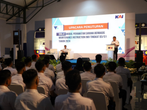 117 Teknisi Perawatan Sarana KAI Selesaikan Diklat Modul Perawatan Sarana Perkeretaapian Berbasis Maintenance Instruction (MI) Tingkat D3/S1 Tahun 2024