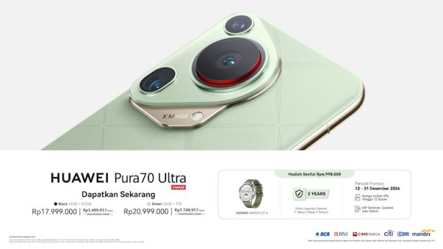 Pre-Order Sekarang! HUAWEI Pura 70 Ultra, Terdepan Pada Inovasi Kamera Hadirkan Ultra Speed Snapshot untuk Abadikan Momen Berharga Pre-Order Sekarang! HUAWEI Pura 70 Ultra, Terdepan Pada Inovasi Kamera Hadirkan Ultra Speed Snapshot untuk Abadikan Momen Berharga
