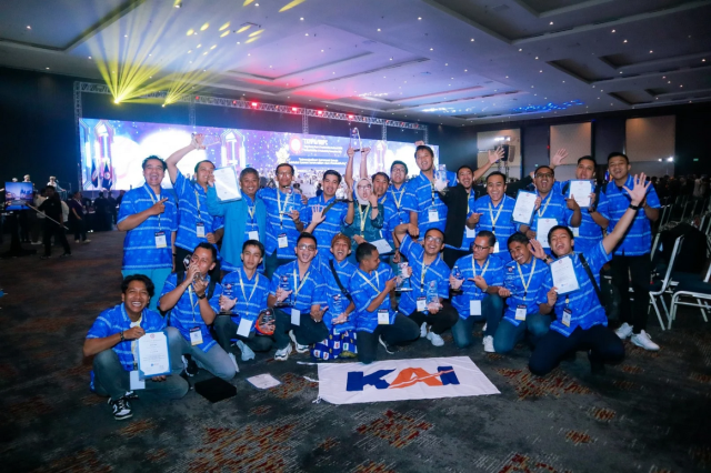 KAI Raih 14 Penghargaan dalam Kompetisi Inovasi Tingkat Nasional TKMPN XXVIII Tahun 2024 KAI Raih 14 Penghargaan dalam Kompetisi Inovasi Tingkat Nasional TKMPN XXVIII Tahun 2024