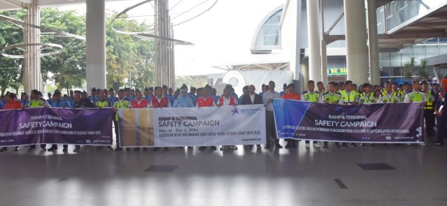 Otoritas Bandara Wilayah II Medan Bersama PT. Angkasa Pura Aviasi Mengadakan Safety Campaign di Bandara Kualanamu Otoritas Bandara Wilayah II Medan Bersama PT. Angkasa Pura Aviasi Mengadakan Safety Campaign di Bandara Kualanamu