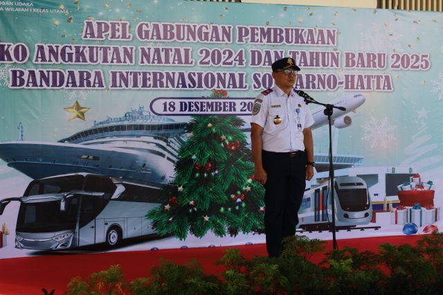 Posko Angkutan Udara Natal dan Tahun Baru 2024/2025 Resmi Dibuka di Bandara Internasional Soekarno-Hatta Posko Angkutan Udara Natal dan Tahun Baru 2024/2025 Resmi Dibuka di Bandara Internasional Soekarno-Hatta