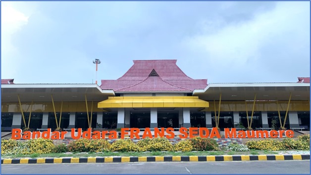 Pasca Erupsi Gunung Lewatobi Laki-Laki Bandar Udara Fransiskus Xaverius Seda - Maumere Beroperasi Kembali Pasca Erupsi Gunung Lewatobi Laki-Laki Bandar Udara Fransiskus Xaverius Seda - Maumere Beroperasi Kembali