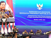 Sarasehan Ekonomi 2025, Presiden Prabowo Tegaskan Pentingnya Kemandirian Ekonomi Nasional
