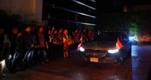 Kehangatan Diaspora Indonesia Sambut Kedatangan Presiden Prabowo di Bangkok