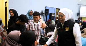 Sapa Calon Siswa Sekolah Rakyat di Batu, Gubernur Khofifah Beri Kepastian Pendidikan Berbasis Boarding School