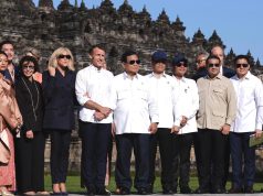 Menteri Ekraf Sambut Kedatangan Bersejarah Presiden Macron ke Candi Borobudur.