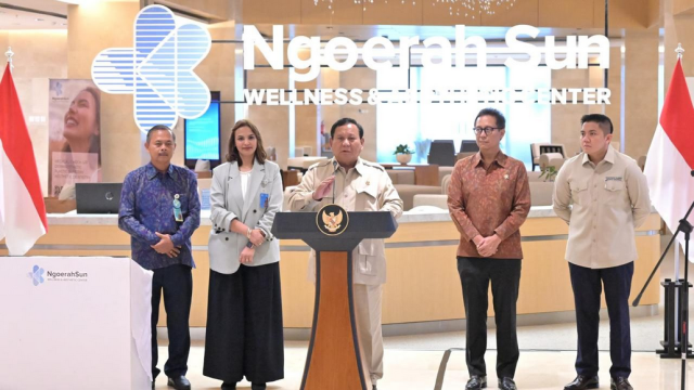 Presiden Prabowo Resmikan NSWAC, Bukti Kesiapan Indonesia Saingi Layanan Kesehatan Dunia Presiden Prabowo Resmikan NSWAC, Bukti Kesiapan Indonesia Saingi Layanan Kesehatan Dunia