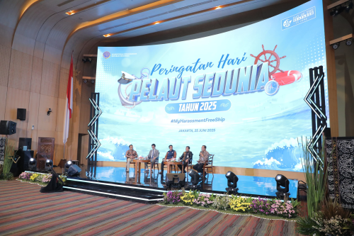 Peringati Hari Pelaut Sedunia 2025, Ditjen Hubla Tegaskan Komitmen Lindungi Pelaut dari Kekerasan dan Pelecehan Peringati Hari Pelaut Sedunia 2025, Ditjen Hubla Tegaskan Komitmen Lindungi Pelaut dari Kekerasan dan Pelecehan