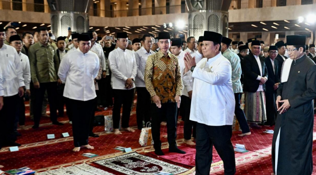Presiden Prabowo Hadiri Peringatan Maulid Nabi Muhammad SAW 1447 H di Masjid Istiqlal Jakarta Presiden Prabowo Hadiri Peringatan Maulid Nabi Muhammad SAW 1447 H di Masjid Istiqlal Jakarta