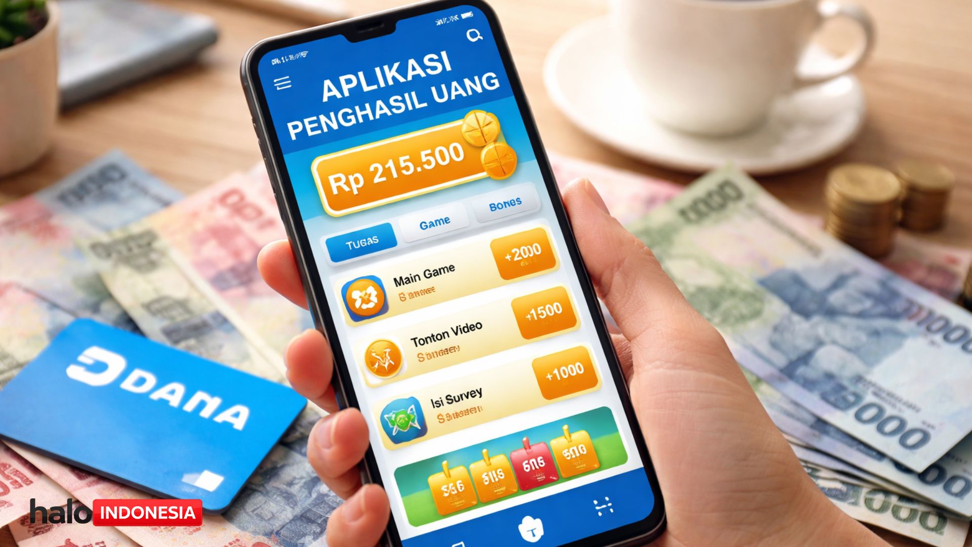 5 Aplikasi Penghasil Uang yang Bisa Cair ke DANA: Daftar, Cara Main, dan Tips Aman Biar Nggak Ketipu