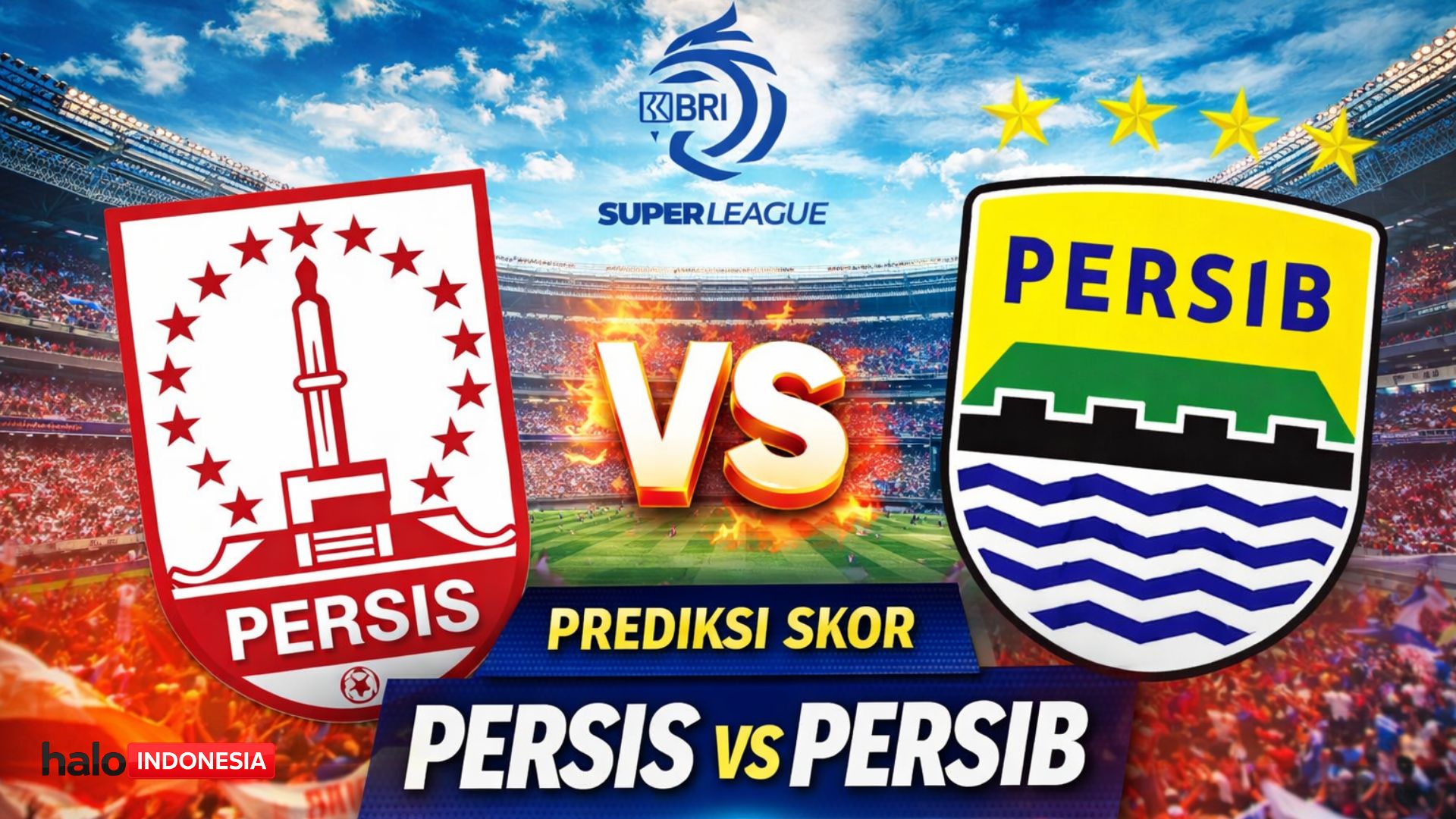 Prediksi Skor Persis vs Persib di Manahan: Laga Penentuan Nasib Klasemen