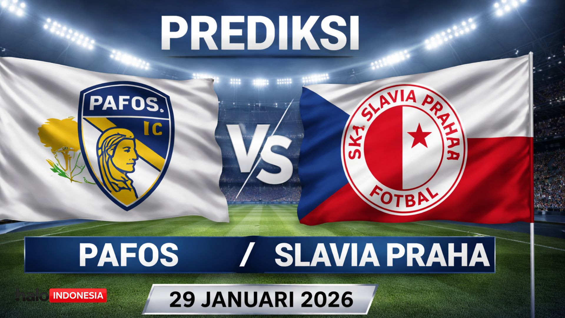 Prediksi Pafos vs Slavia Praha 29 Januari 2026: Misi Hidup-Mati Wakil Siprus