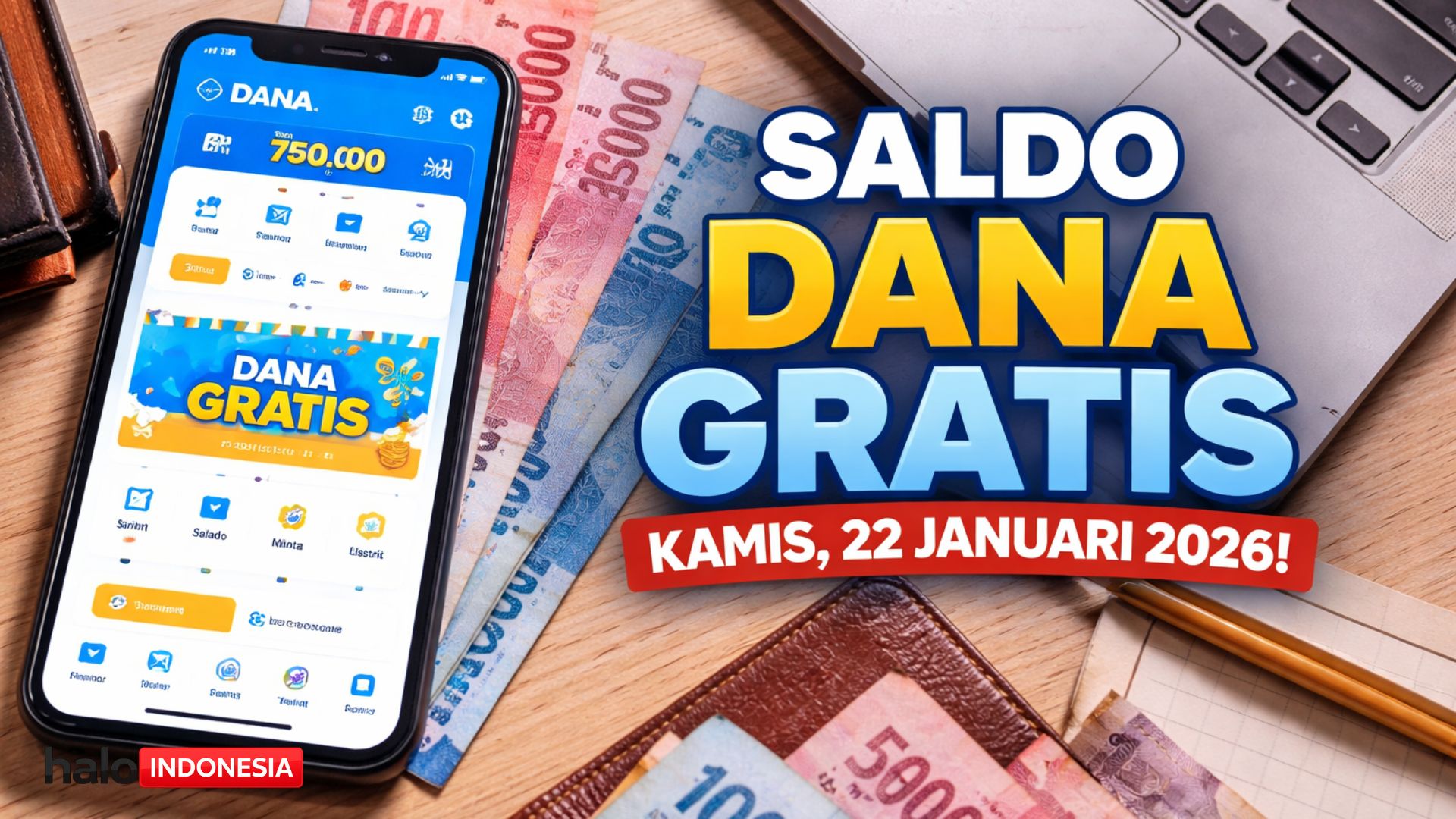 Saldo DANA Gratis Kamis 22 Januari 2026: Cara Klaim Legal, Aman, dan Tanpa Ribet (Panduan Lengkap)