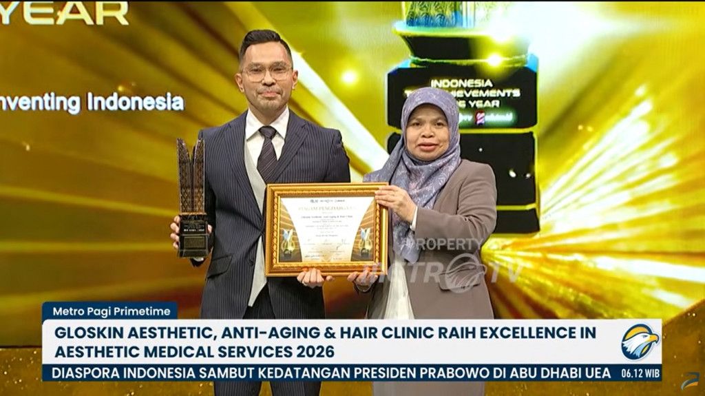 Gloskin Raih Penghargaan ITAY 2026 atas Layanan Estetika