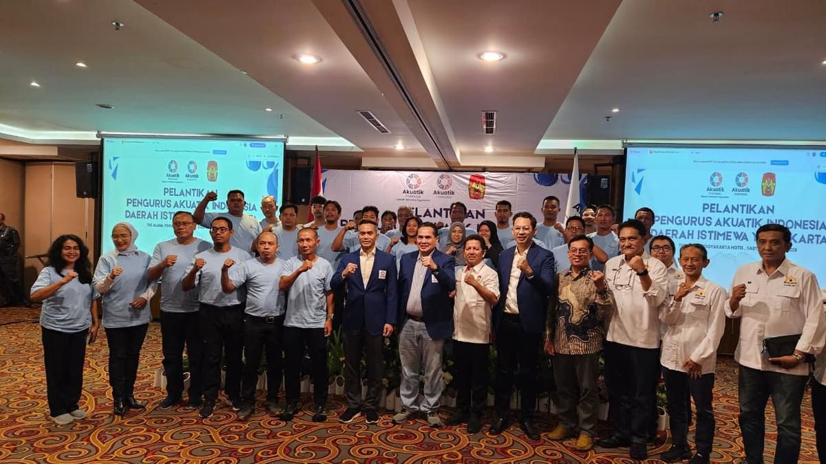 Pengurus Akuatik Indonesia DIY Dilantik untuk Periode 2025-2029