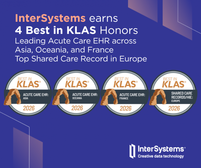 InterSystems Raih 4 Penghargaan Best in KLAS Awards 2026