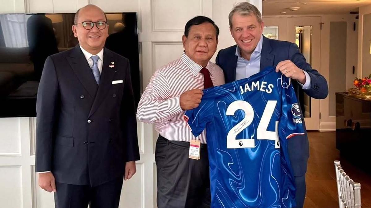Prabowo Subianto Bertemu Pemilik Chelsea, Bahas Kerja Sama?