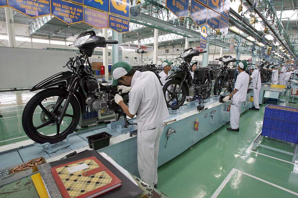 AHM Targetkan Produksi 100 Juta Unit Motor di 2026