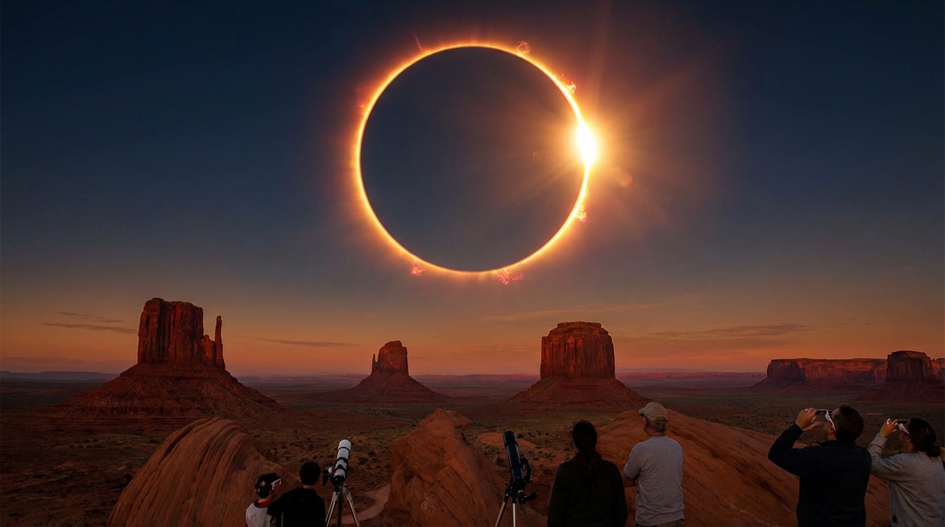 Gerhana Matahari Cincin 17 Februari 2026: Lokasi Pengamatan dan Keunikan Fenomena Ring of Fire