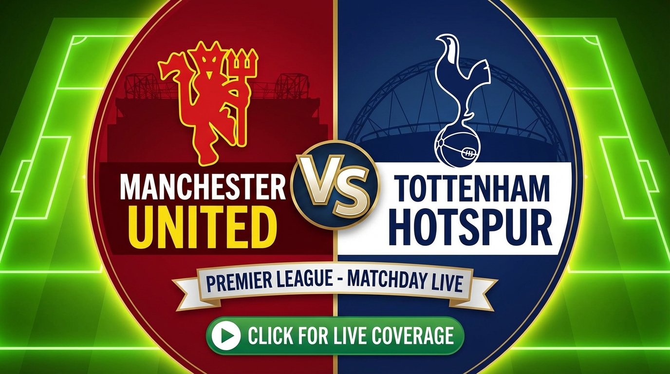 Tempat Menonton Man United vs Tottenham di Liga Inggris: Ujian Carrick Jaga Rekor di Old Trafford