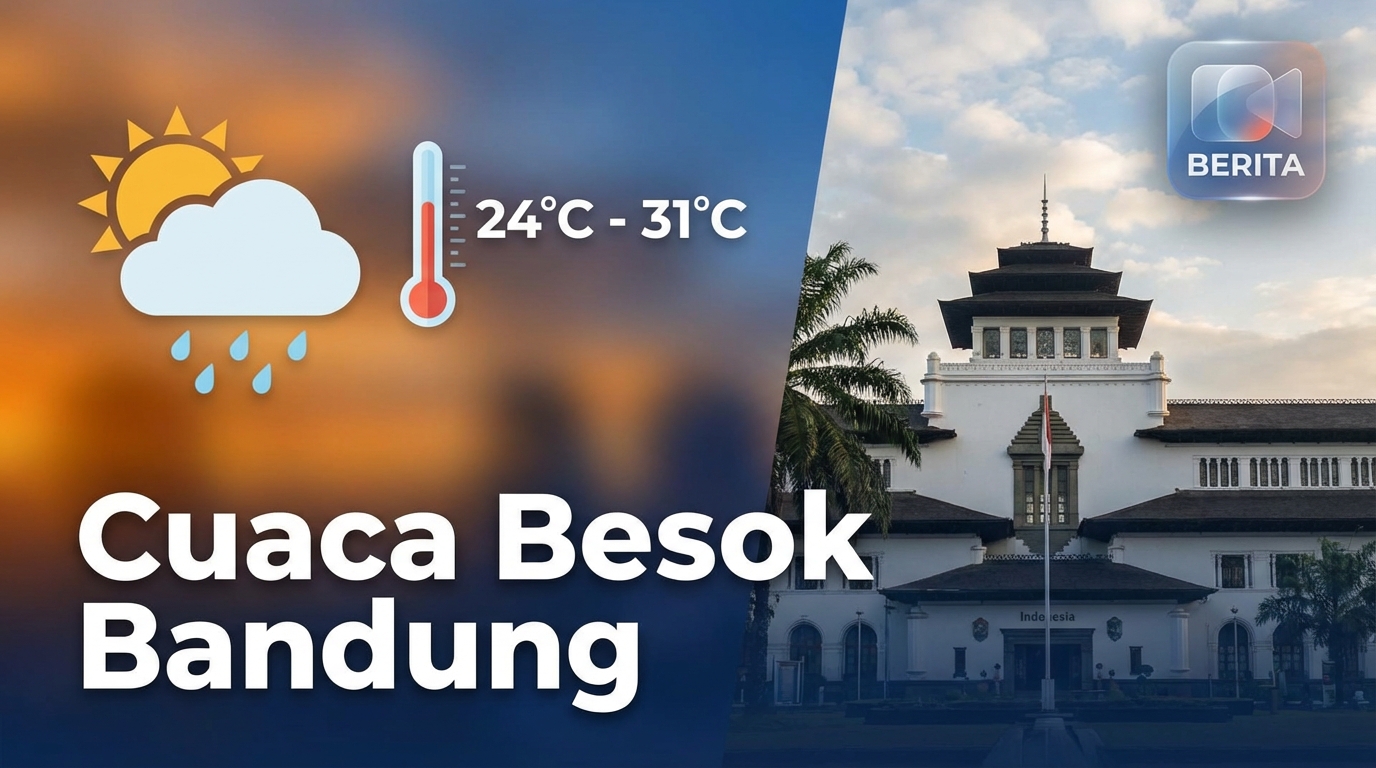 Cuaca Besok Bandung 17 Februari 2026: Dominasi Berawan dan Tren Suhu Sejuk di Seluruh Kecamatan