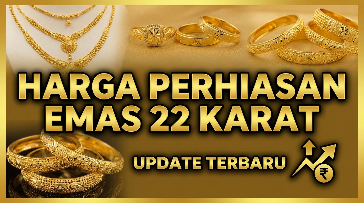 Update Harga Emas Perhiasan Hari Ini 22 Karat 11 Februari 2026: Intip Rincian di Hartadinata dan Raja Emas