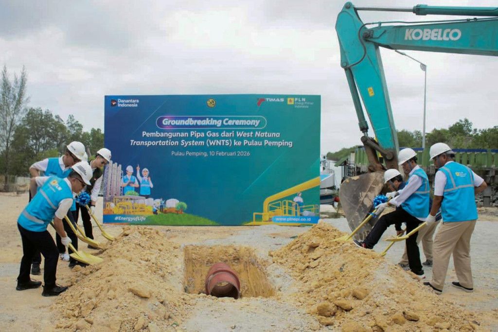 PLN EPI Bangun Pipa Gas Natuna–Pemping, Pasokan Listrik Batam Aman