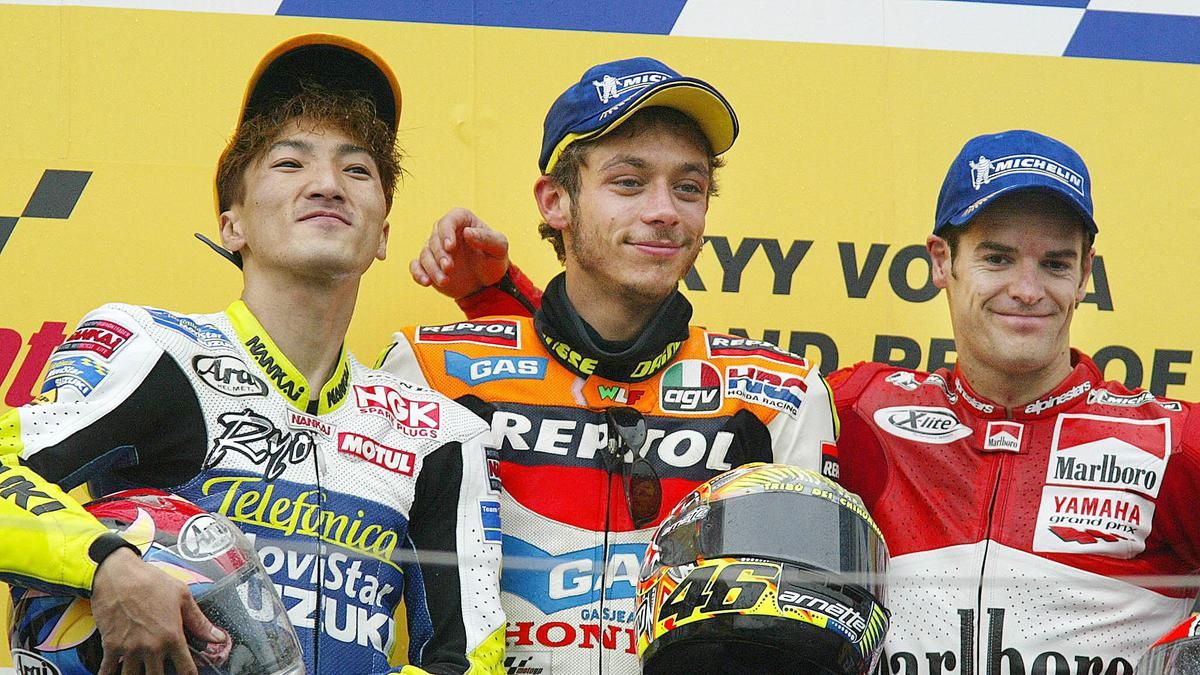 Valentino Rossi Menangi Balapan Pertama MotoGP Era Baru