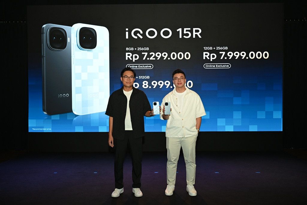 iQoo 15R Rilis di Indonesia, Andalkan Snapdragon 8 Gen 5