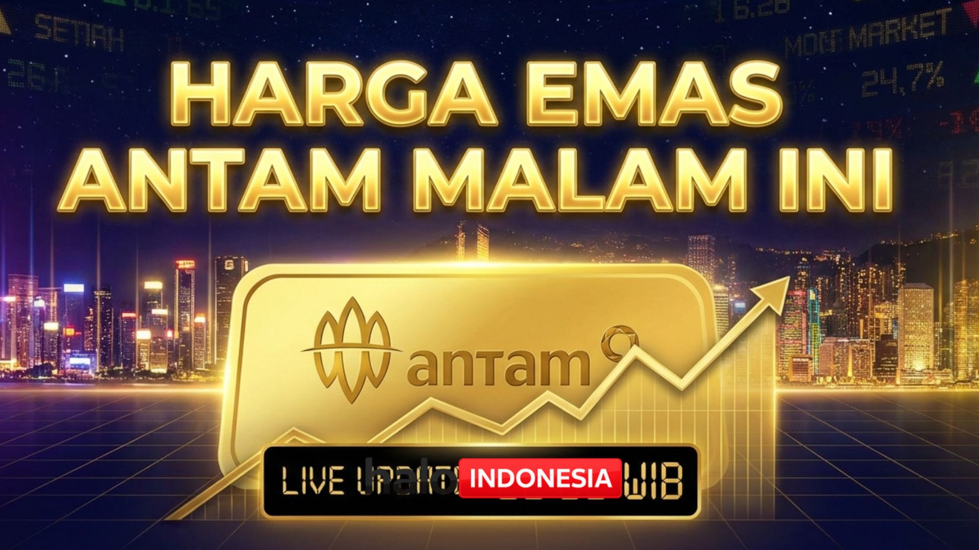 Harga Emas Antam Malam Ini 12 Februari 2026: Stok di Pegadaian Kosong, Cek Update Galeri 24