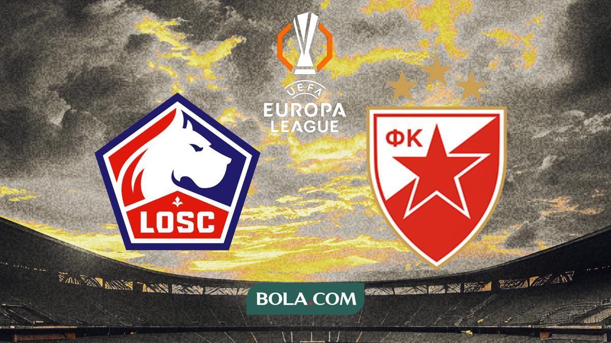 Lille Hadapi Crvena Zvezda di Playoff Liga Europa