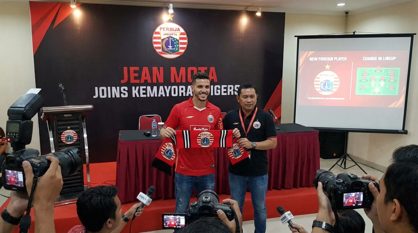 Jean Mota Merapat ke Persija Jakarta Sinyal Perombakan Pemain Asing Macan Kemayoran