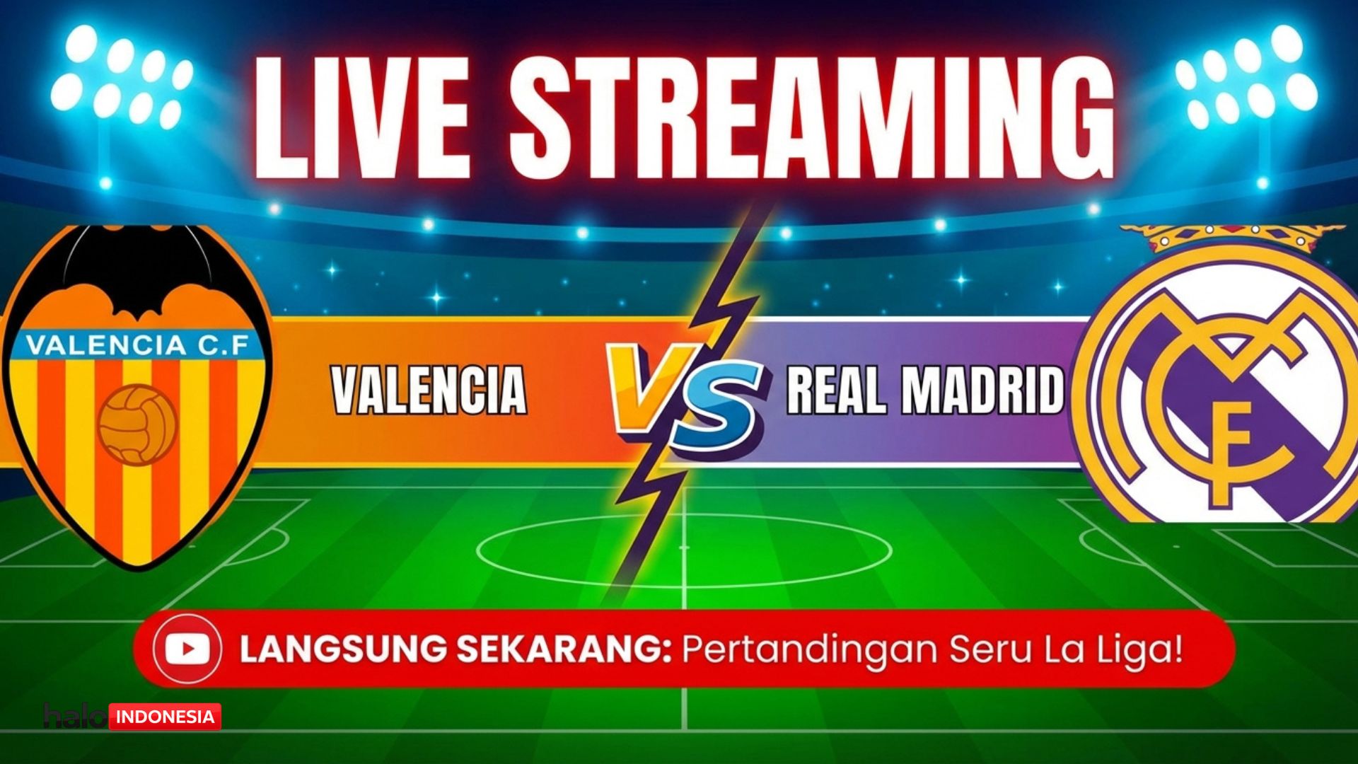 Link live streaming Valencia vs Real Madrid malam ini 9 Februari 2026: Ambisi Madrid di Mestalla