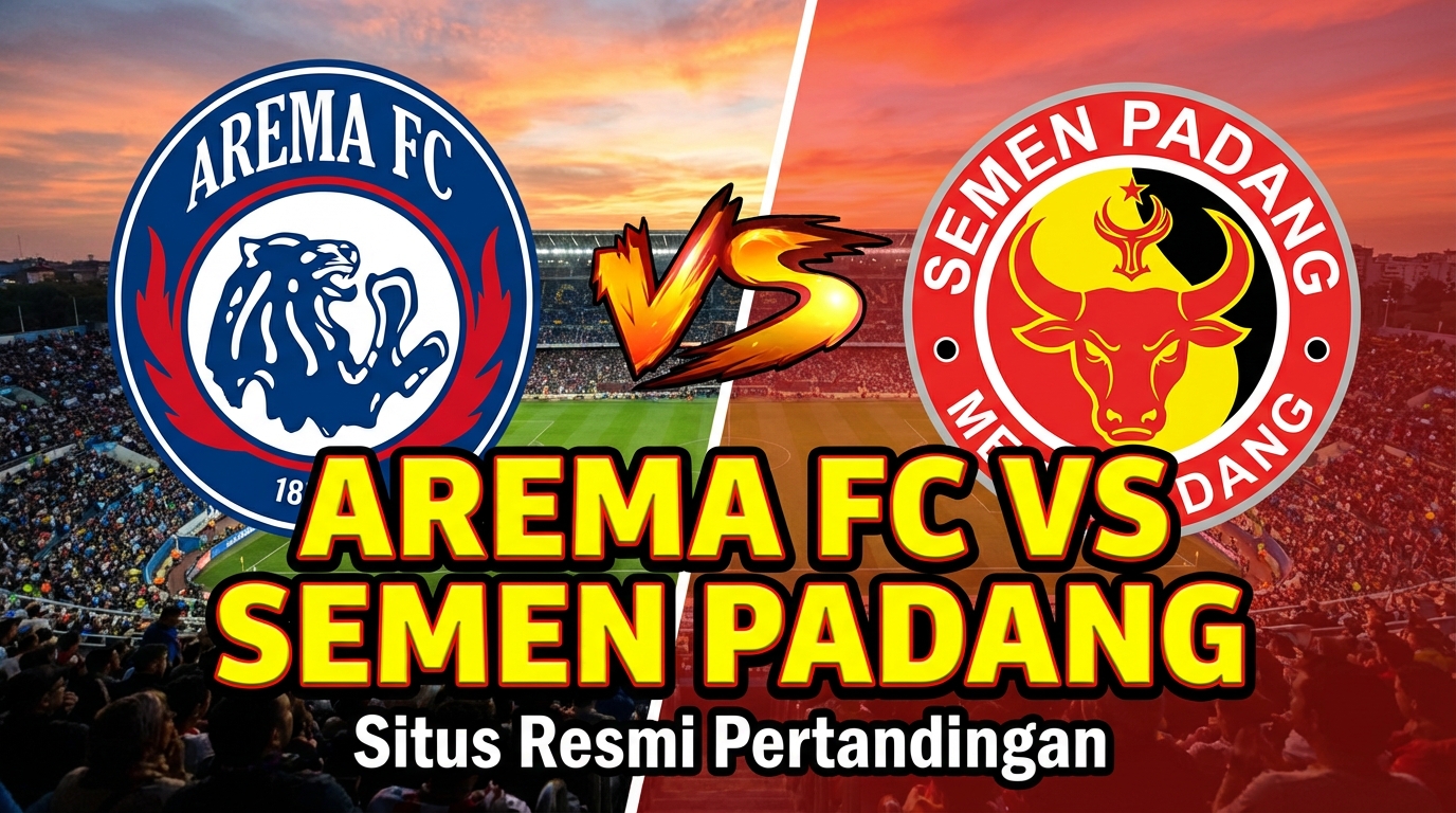 Live Streaming Arema FC Vs Semen Padang: Ambisi Singo Edan Hadapi Militansi Kabau Sirah