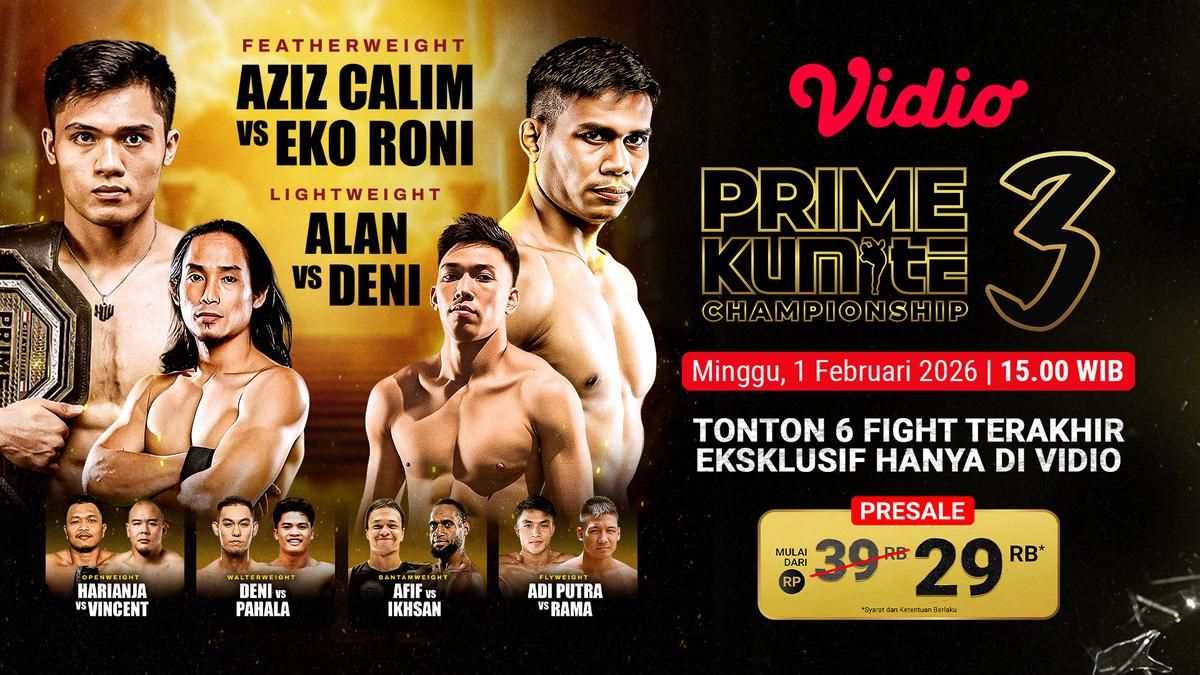 Cara Nonton Prime Kumite Championship 3 di Vidio