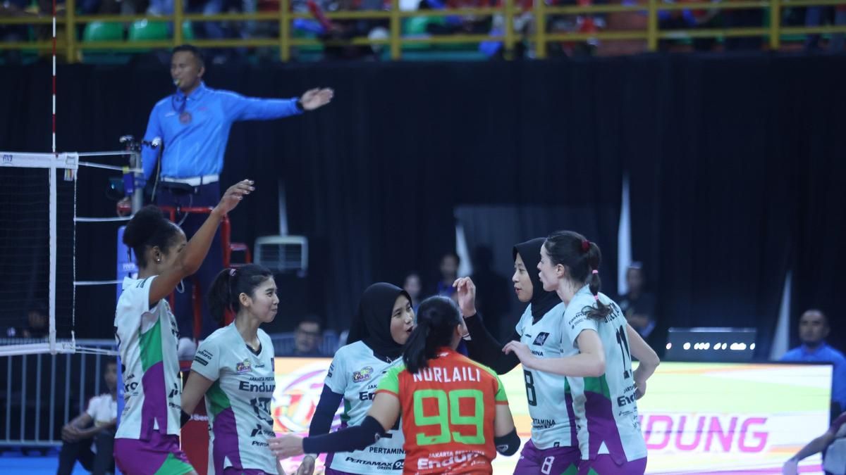 Jakarta Pertamina Enduro Taklukkan Popsivo Polwan di Proliga 2026