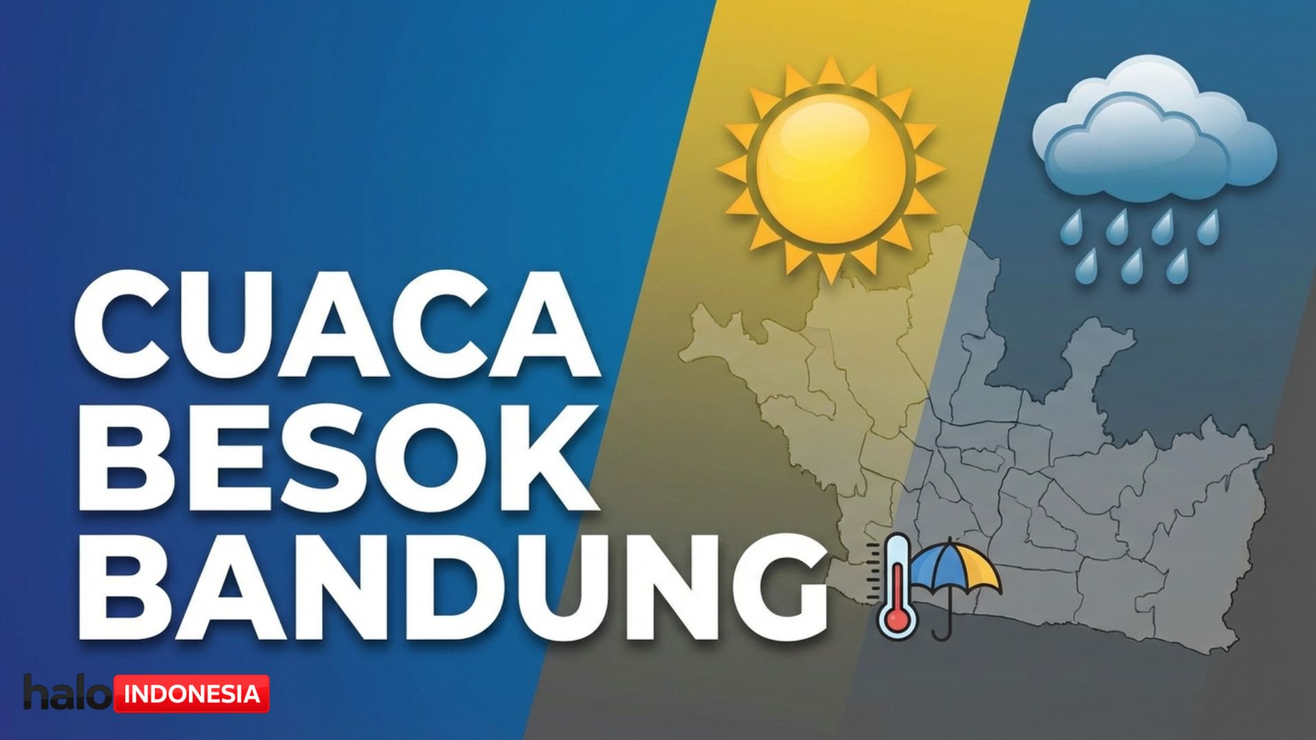Prakiraan Cuaca Besok Bandung 18 Februari 2026: Dominan Berawan Sepanjang Hari