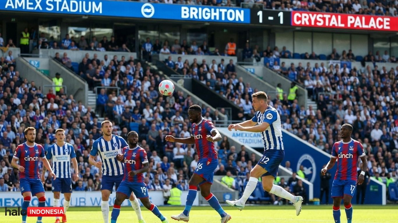 Prediksi Brighton vs Crystal Palace 8 Februari 2026: Ambisi Pecah Rekor Milner di Derbi M23