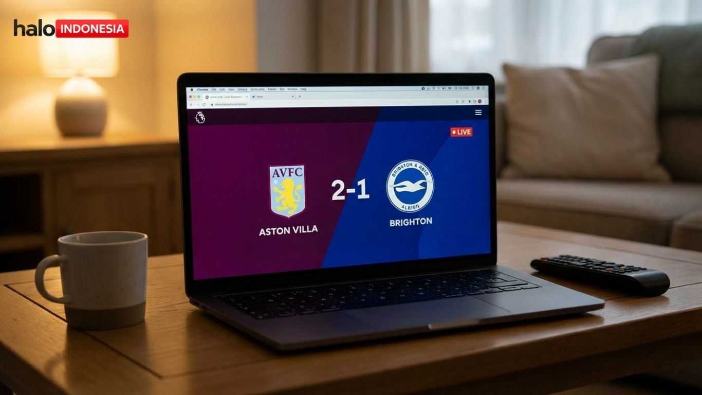 Tempat Menonton Aston Villa vs Brighton 12 Februari 2026