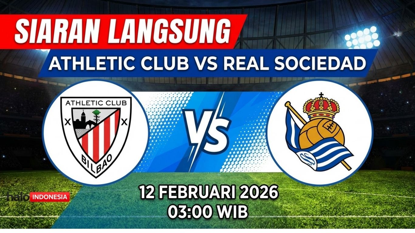 Tempat Menonton Athletic Club vs Real Sociedad: Siaran Langsung Semifinal Copa del Rey